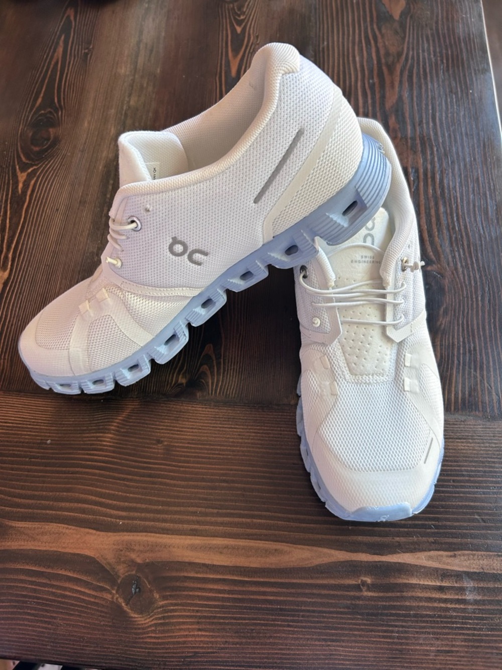 On Cloud Athletic Shoes for Men in White 9.5
